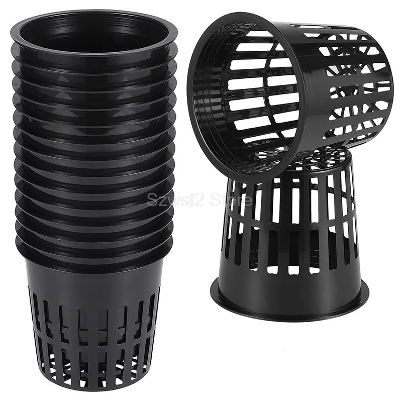 Smart Garden Plastic Cups - 10pcs Hydroponic Mesh Pot Vegetable Planting