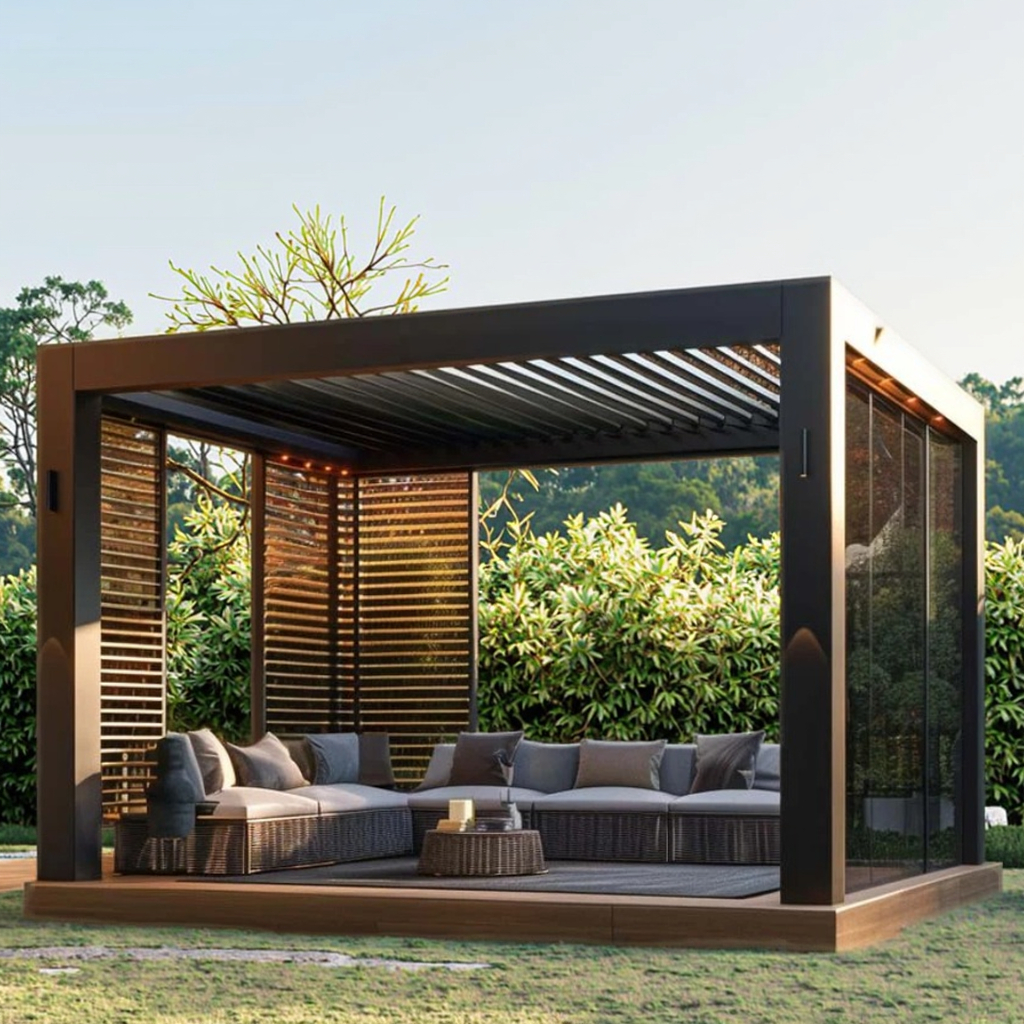 Smart Garden Electric Pergola - Smart Garden Pergola with Rain Sensor