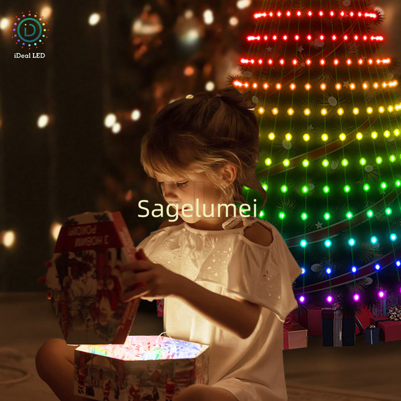 Smart Garden Lights Uk - RGBIC 400LEDs Christmas Lights Holiday String