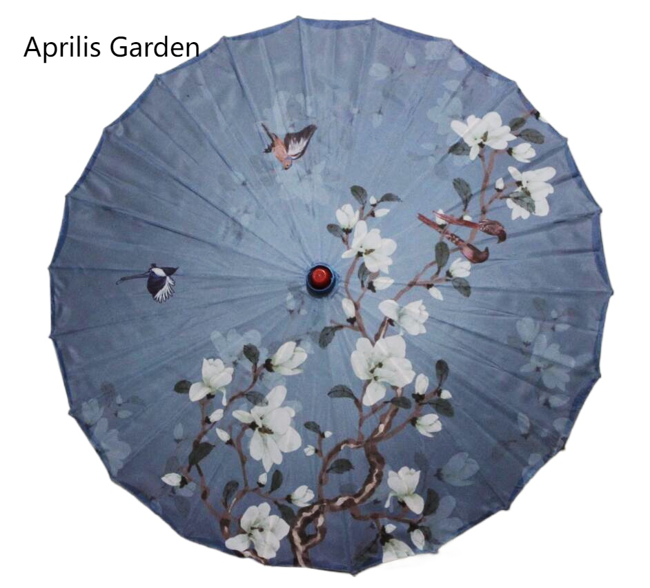Smart Garden Umbrella - 82cm Silk Cloth Women Umbrella Japanese
