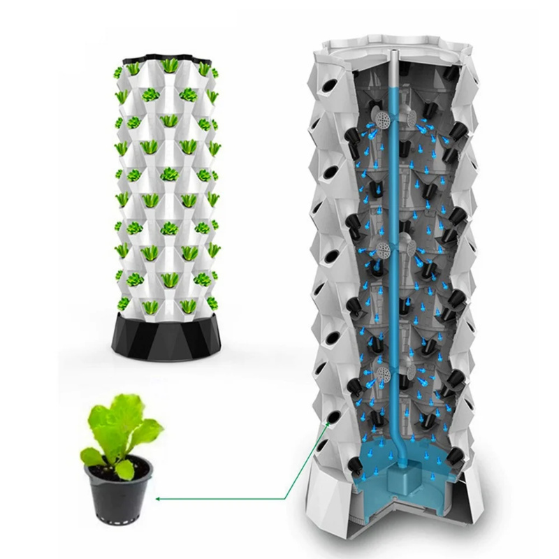 Vertical Grow Tower, Pineapple - đánh giá và giá Vertical Planter Tower