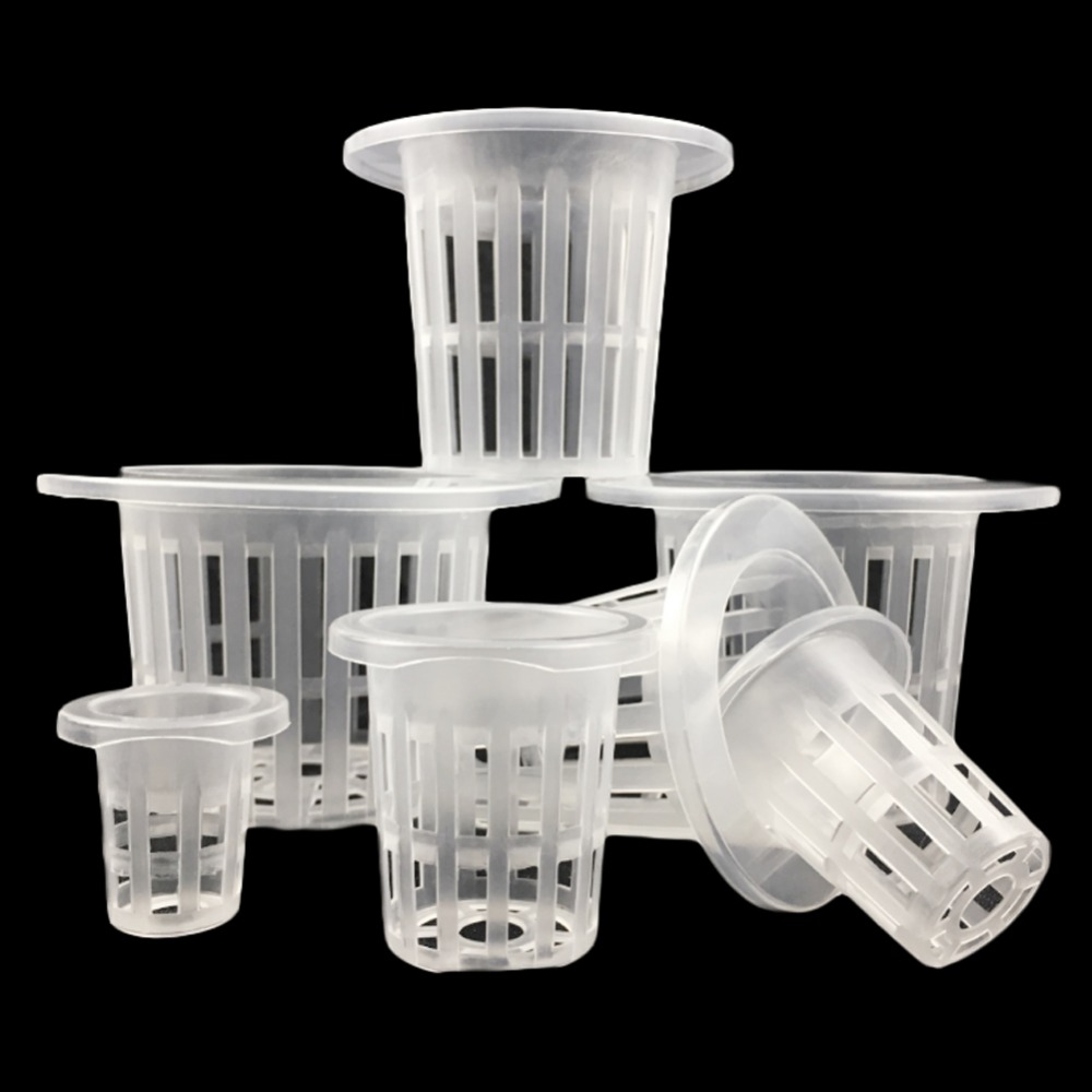 50Pcs New White Hydroponic Bas - đánh giá và giá Smart Garden Plastic Cups