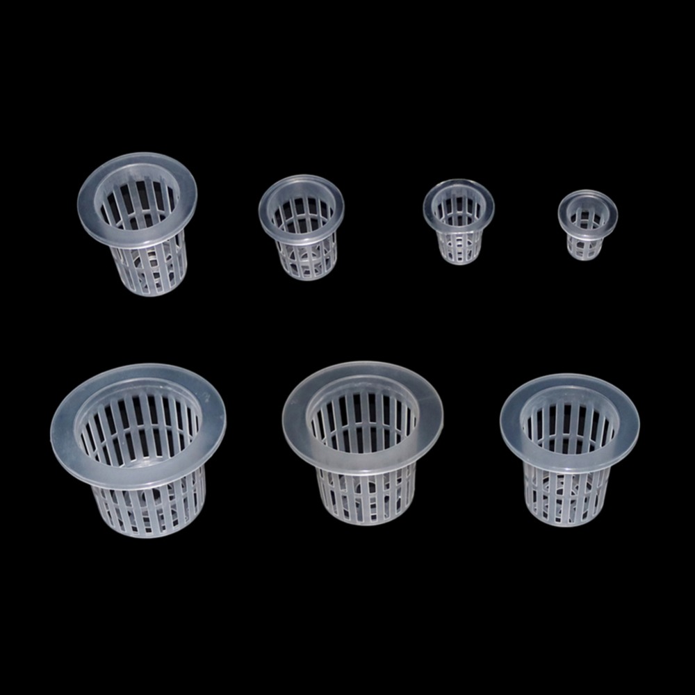 50Pcs New White Hydroponic Bas - đánh giá và giá Smart Garden Plastic Cups