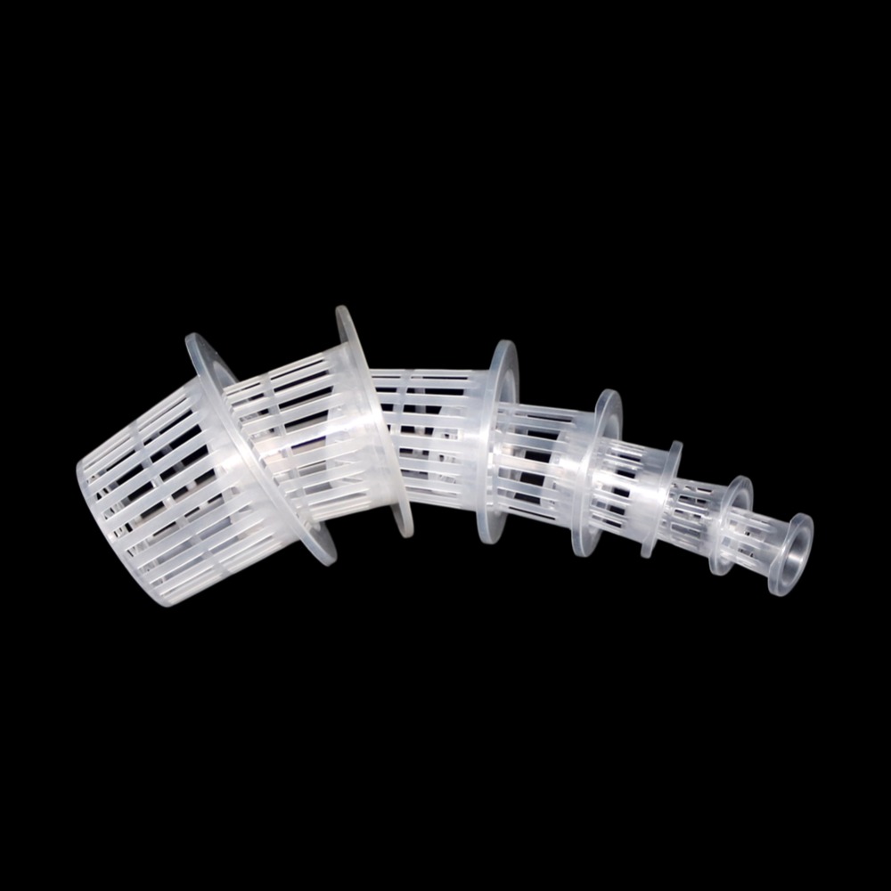 50Pcs New White Hydroponic Bas - đánh giá và giá Smart Garden Plastic Cups