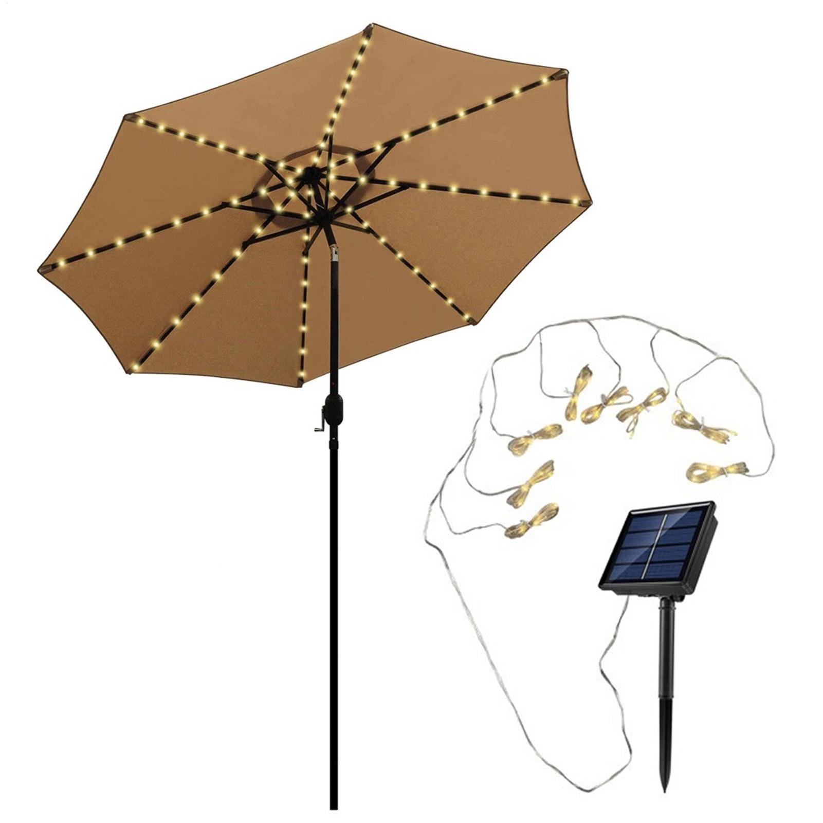 Solar Umbrella String Light 10 - đánh giá và giá Smart Garden Umbrella