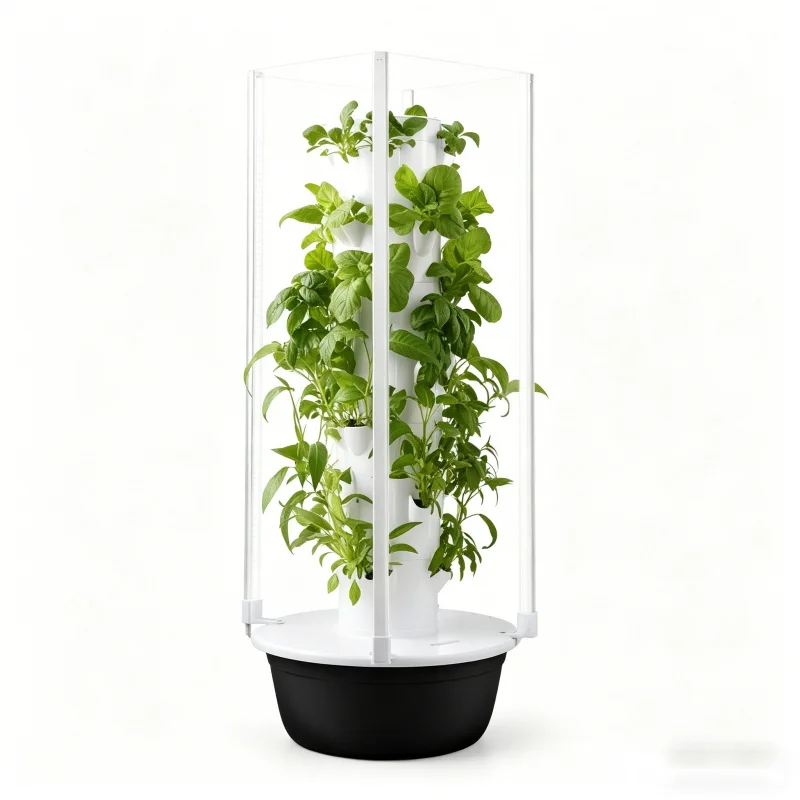 5-Layer Spacetree Hydroponic T - đánh giá và giá Vertical Planter Tower