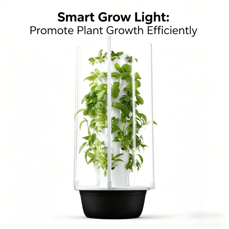 5-Layer Spacetree Hydroponic T - đánh giá và giá Vertical Planter Tower