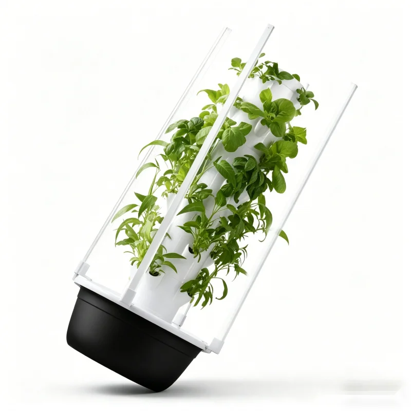 5-Layer Spacetree Hydroponic T - đánh giá và giá Vertical Planter Tower