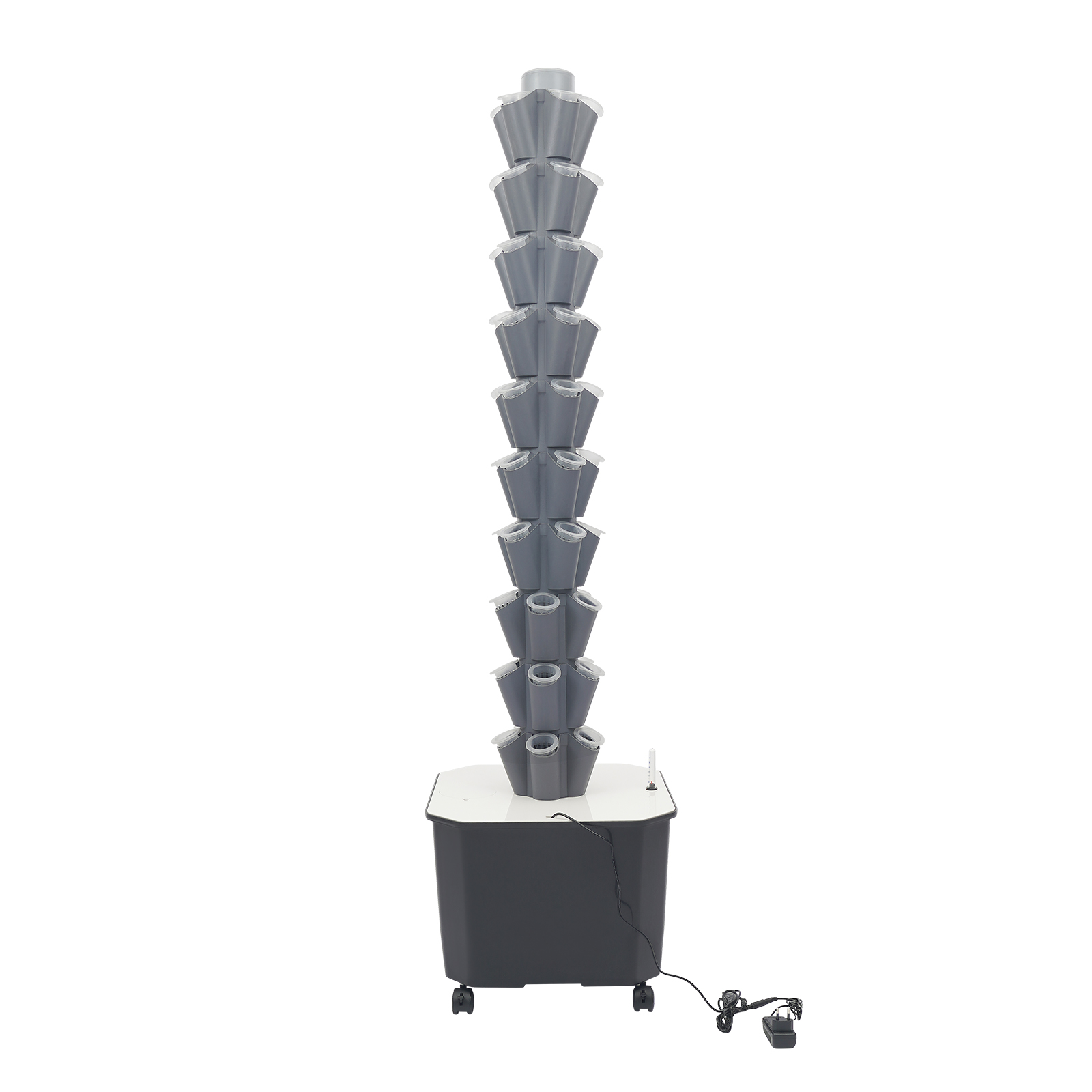 50-Holes Hydroponic Tower with - đánh giá và giá Vertical Planter Tower