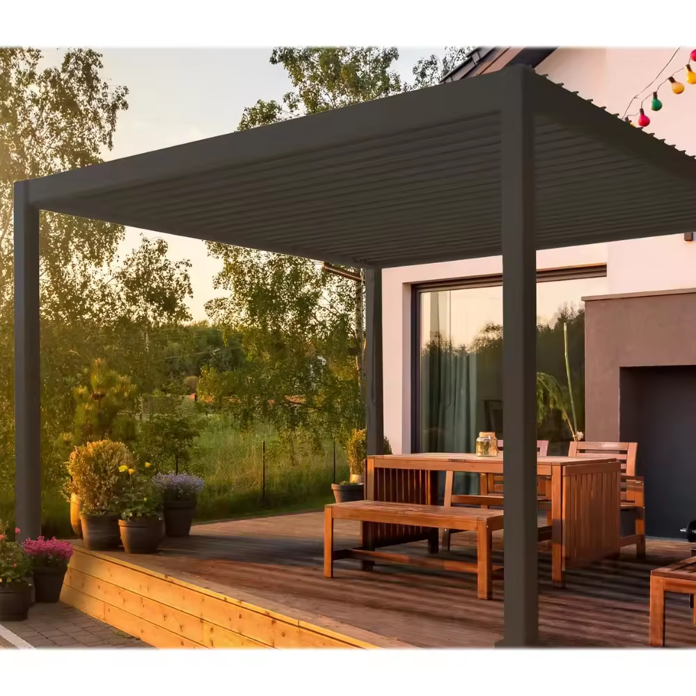 OneAlu Smart Electric Pergola, - đánh giá và giá Smart Garden Electric Pergola