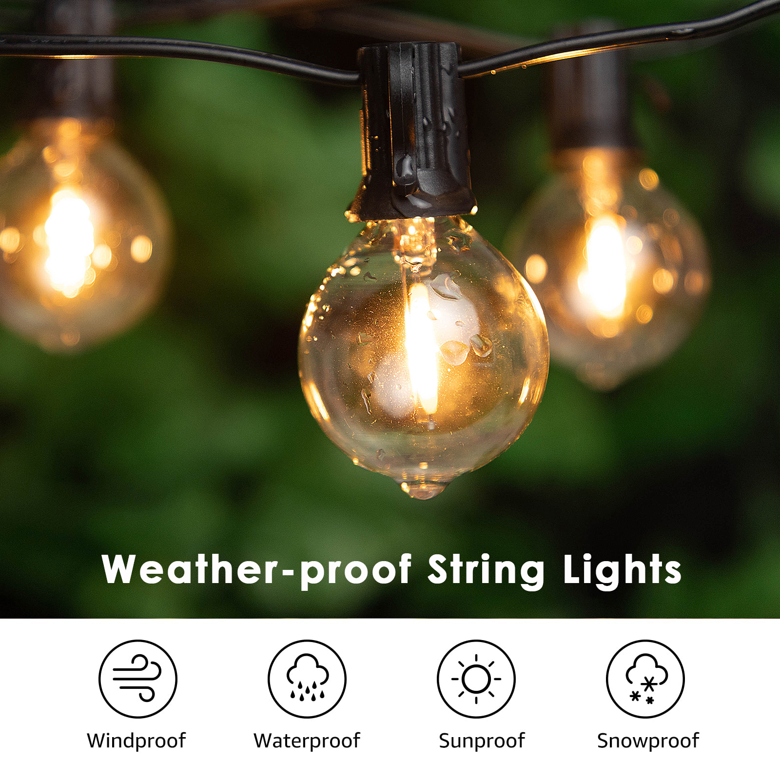 Sphoon Vintage G40 LED String  - đánh giá và giá Smart Garden Hub