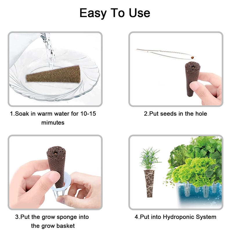 15/30Pcs Hydroponic Colonizati - đánh giá và giá Smart Garden Plastic Cups