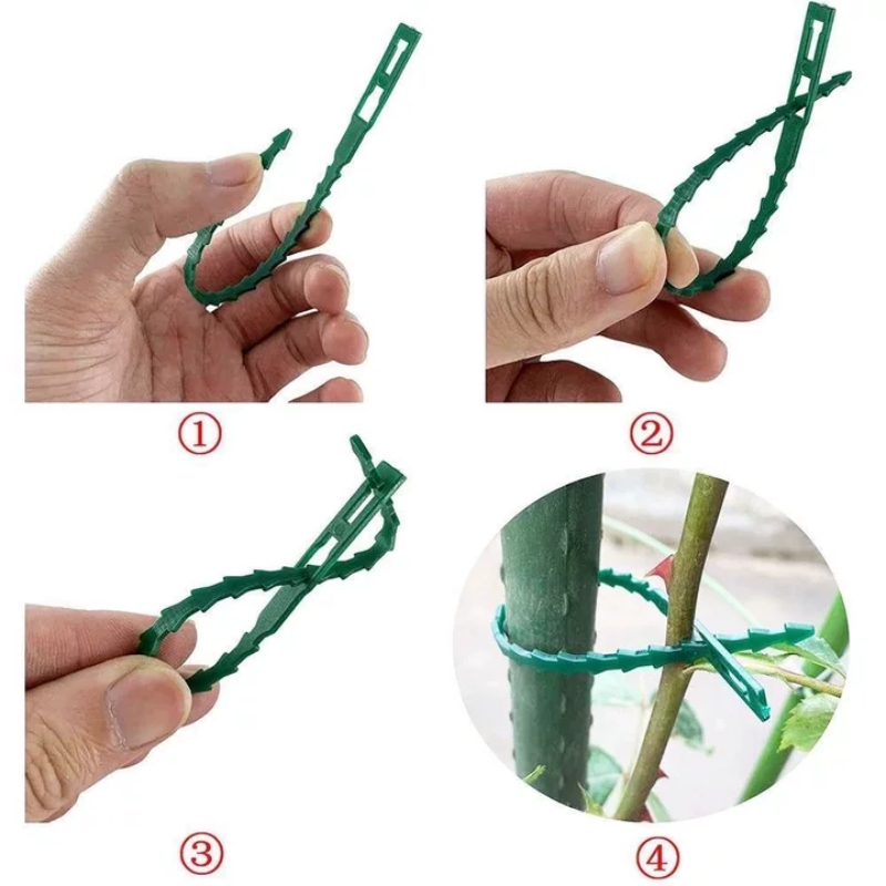 Reusable Garden Cable Ties Pla - đánh giá và giá Smart Garden Storage