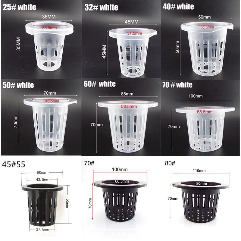 8 sizes greenhouse Soilless Me - đánh giá và giá Smart Garden Plastic Cups