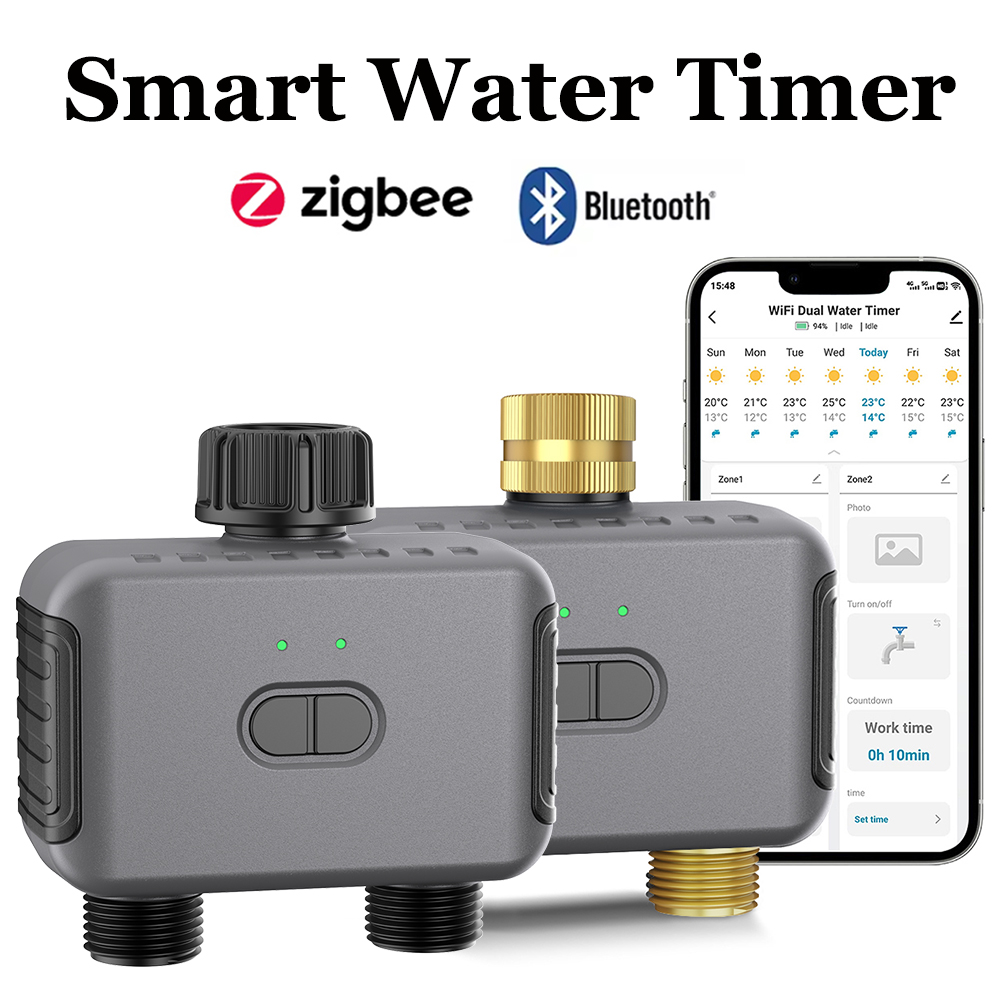 Tuya Smart Water Timer Zigbee/ - đánh giá và giá Smart Garden Watering
