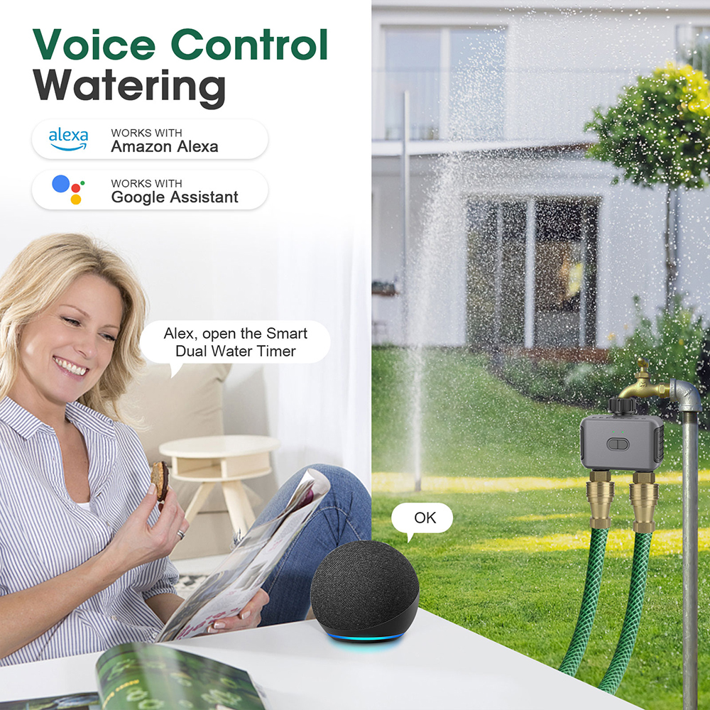 Tuya Smart Water Timer Zigbee/ - đánh giá và giá Smart Garden Watering
