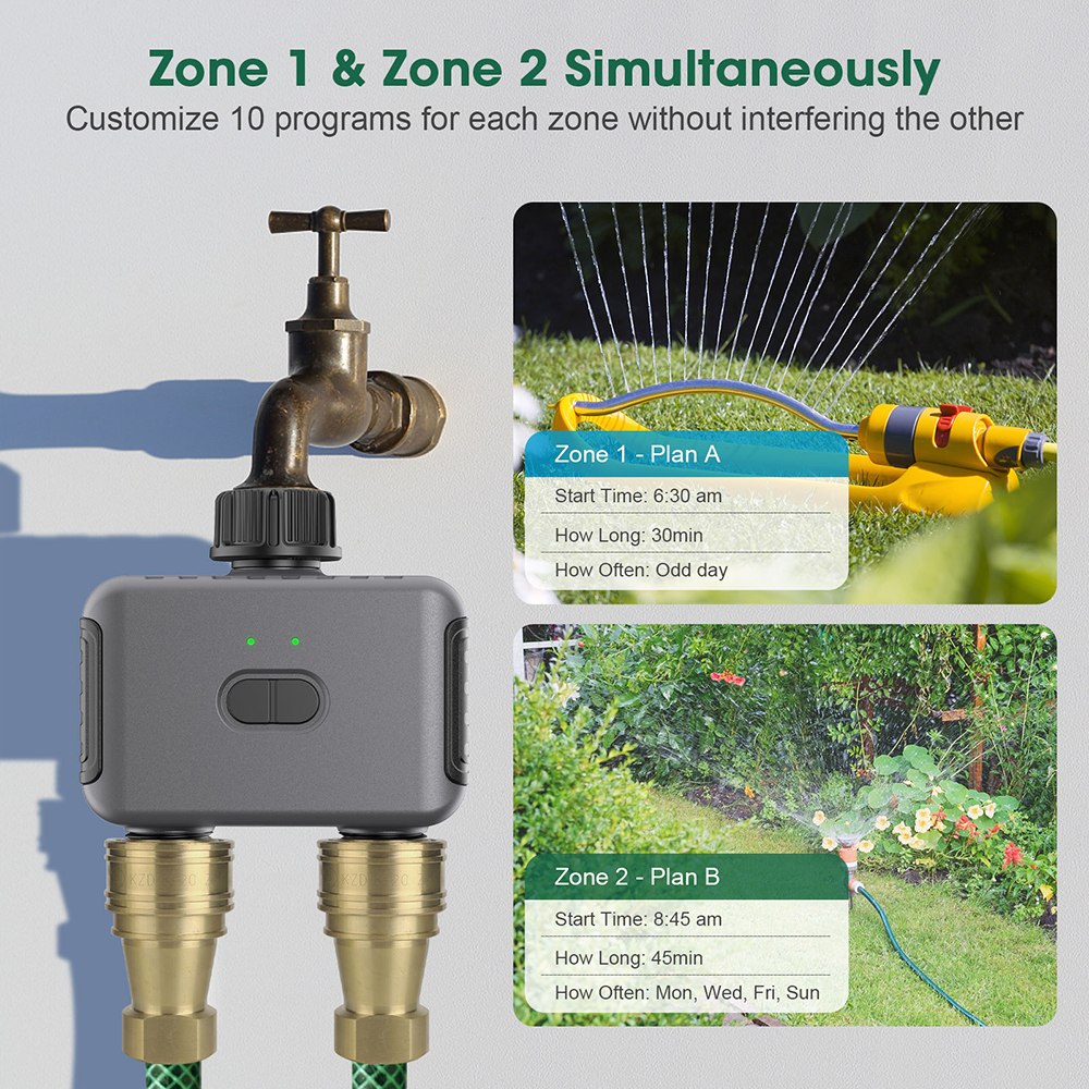 Tuya Smart Water Timer Zigbee/ - đánh giá và giá Smart Garden Watering