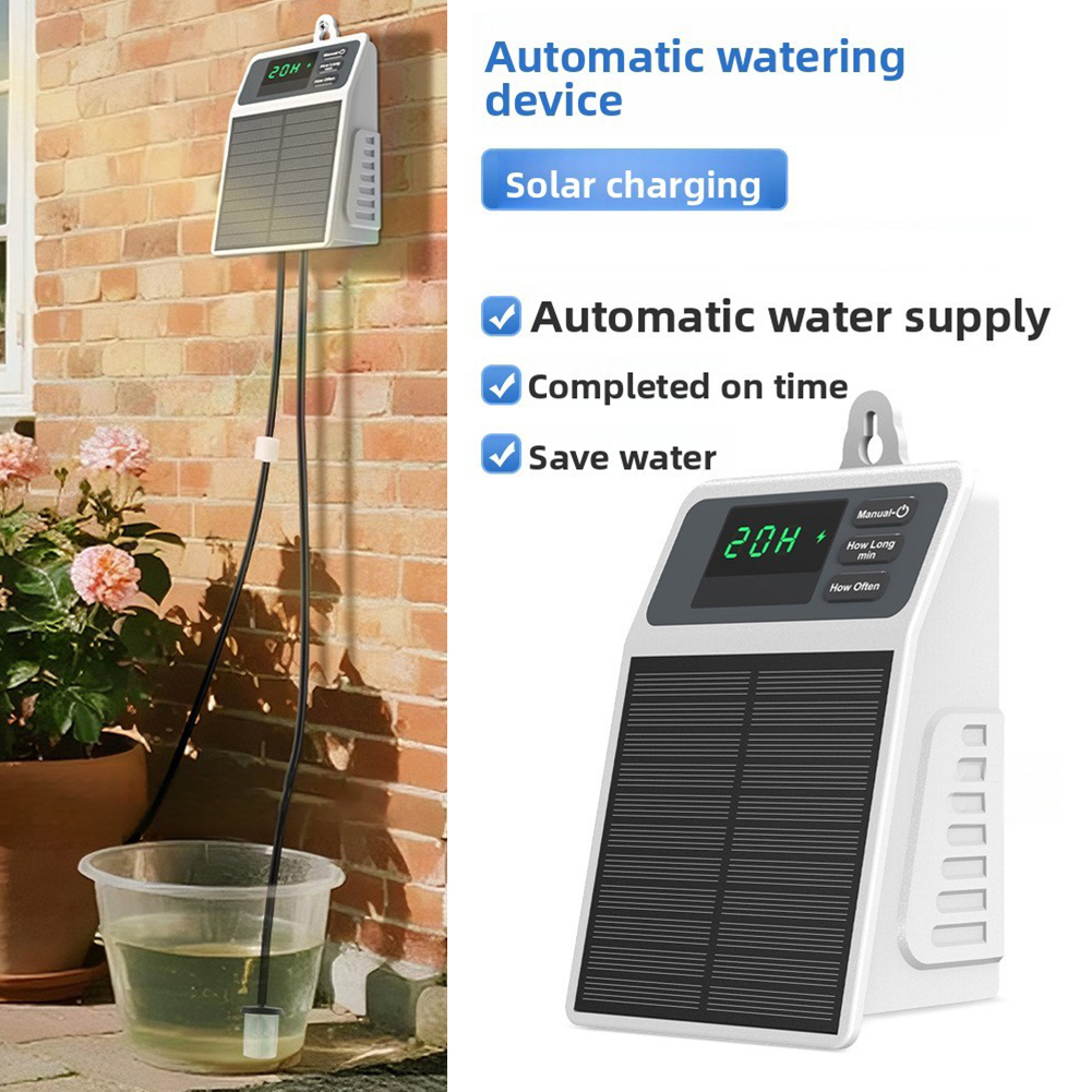 Smart Solar Powered Auto Water - đánh giá và giá Smart Garden Watering