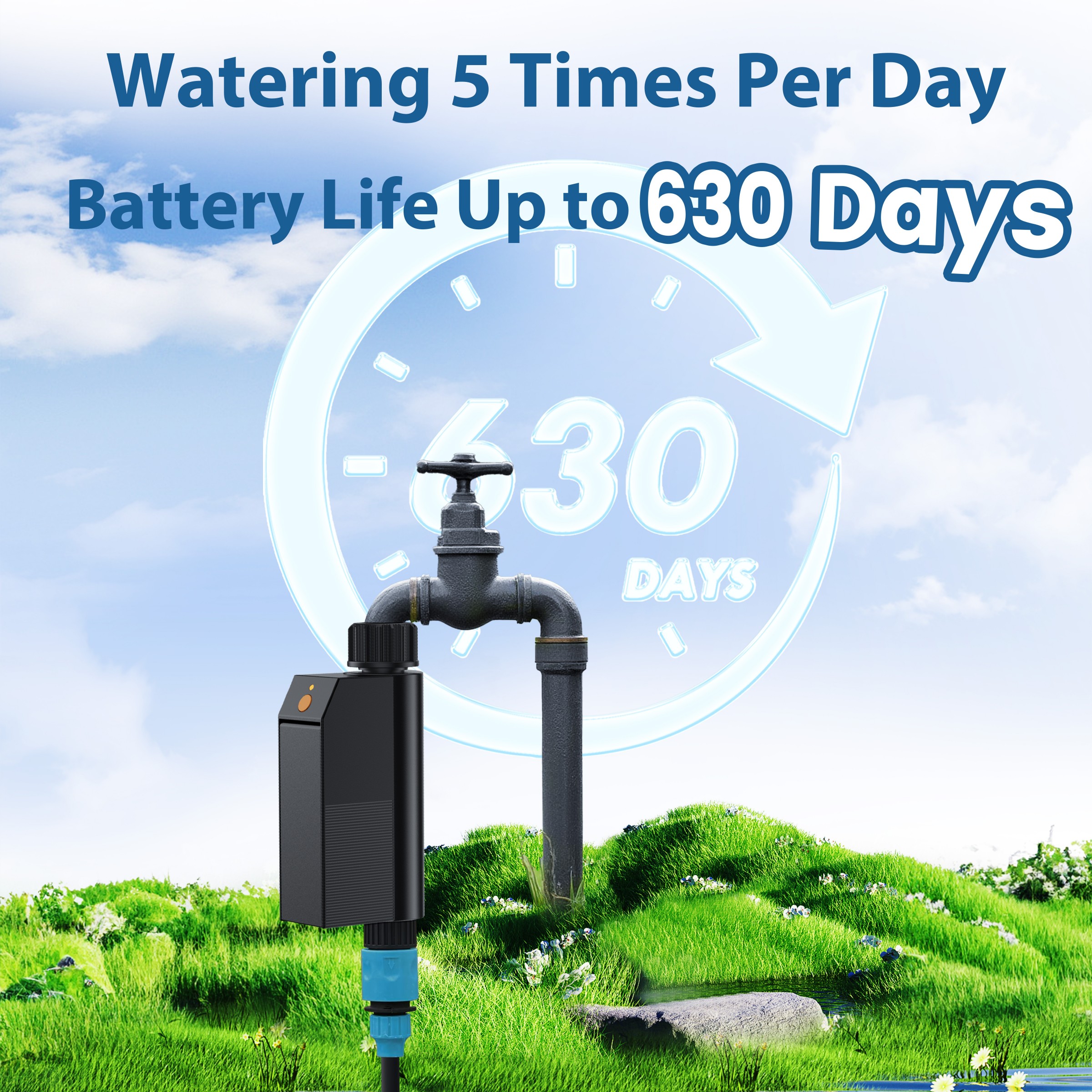 GIRIER Tuya Smart Water Timer  - đánh giá và giá Smart Garden Hub