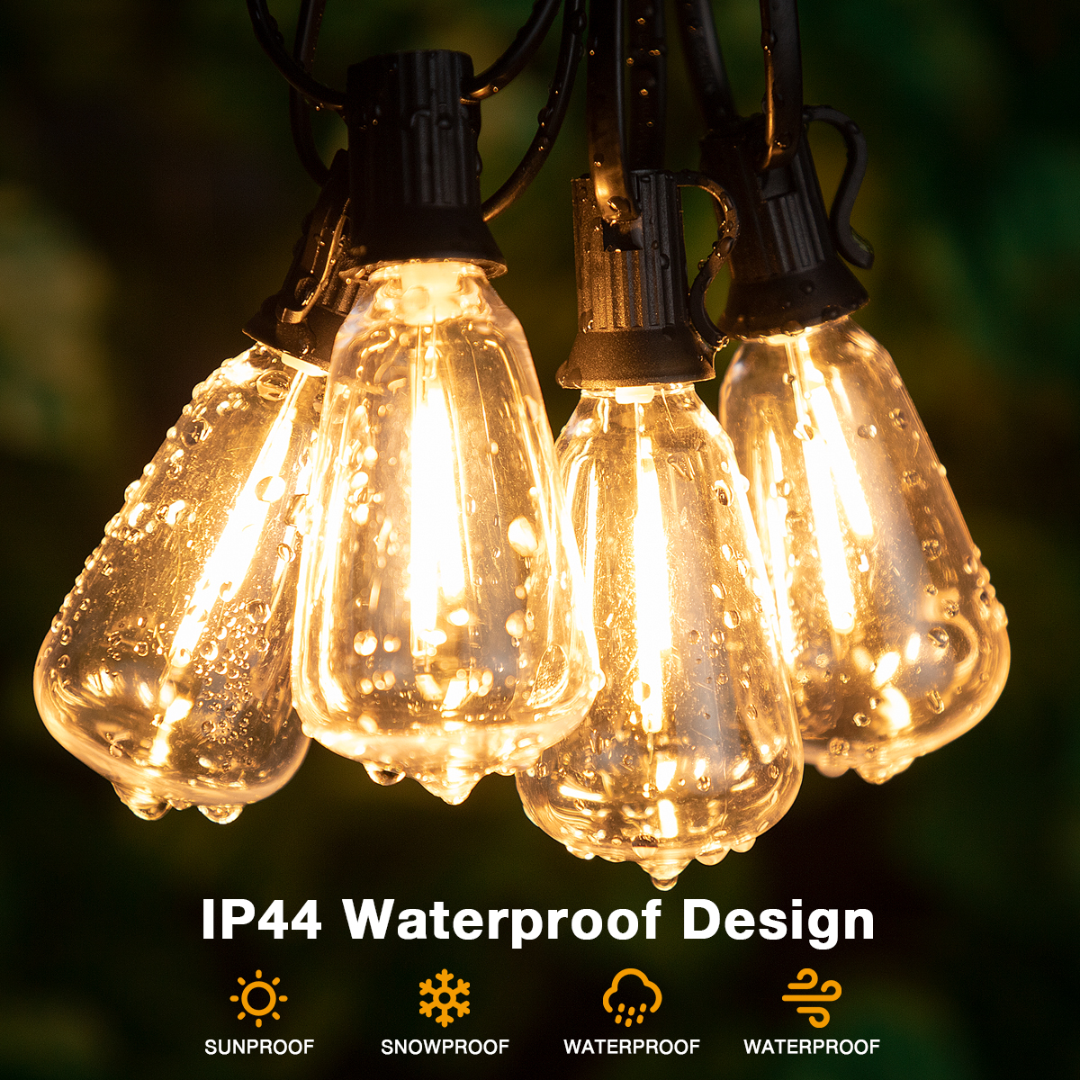 ST38 String Lights Outdoor Gar - đánh giá và giá Smart Garden Hub