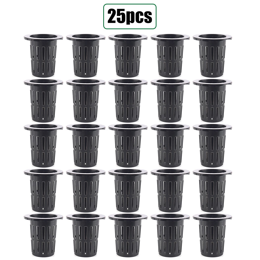 25PCS Hydroponic Pot Net Cup H - đánh giá và giá Smart Garden Plastic Cups