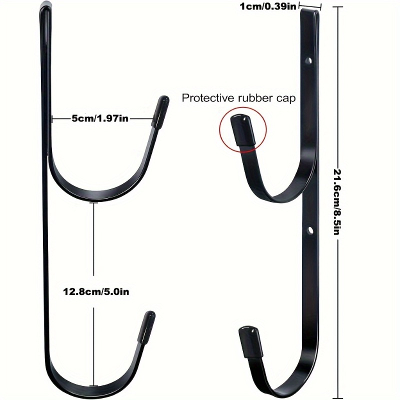 1 Pair Carbon Steel Pool Hook  - đánh giá và giá Smart Garden Storage