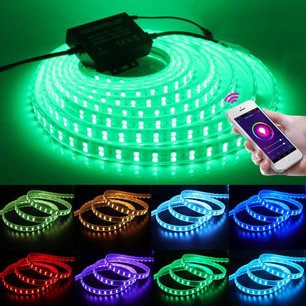 110V 220V RGB Smart Tuya WIFI  - đánh giá và giá Smart Garden Lights Uk