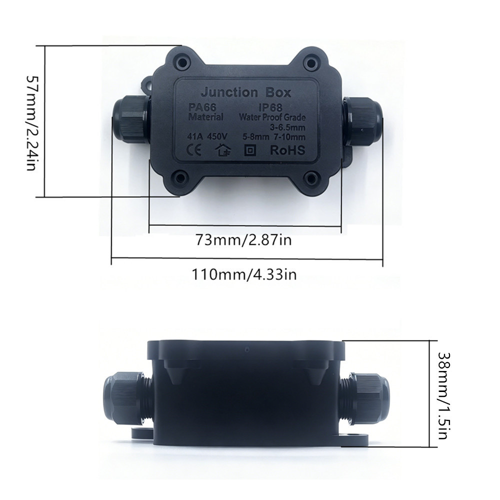 IP68 Waterproof Junction Box 2 - đánh giá và giá Smart Garden Storage