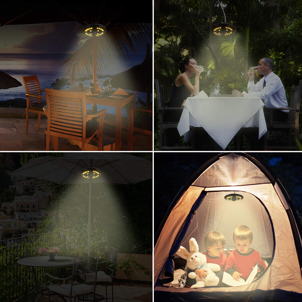 Patio Umbrella Pole Lights 3 L - đánh giá và giá Smart Garden Umbrella