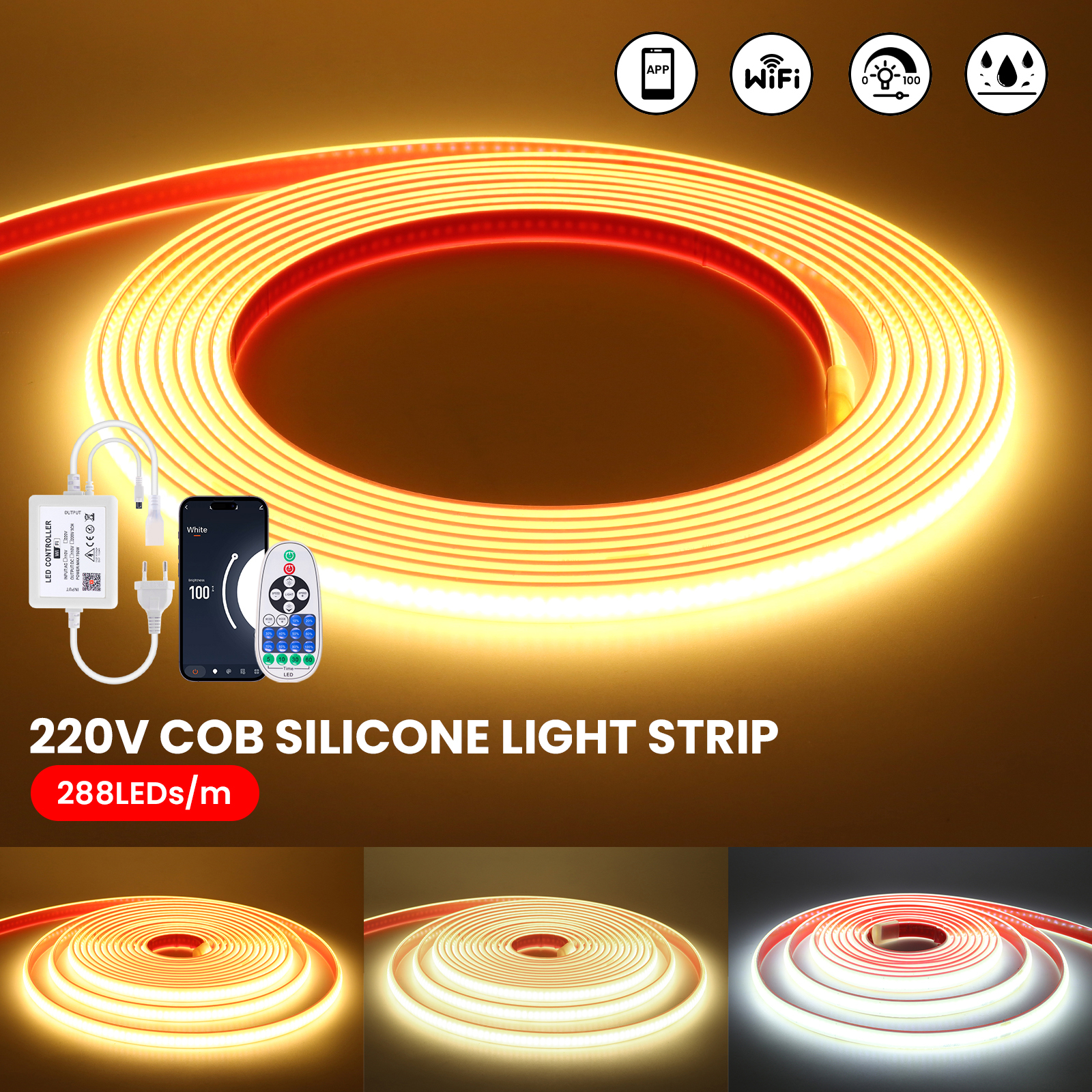 Tuya WiFi Smart Dimmable AC 22 - đánh giá và giá Smart Garden Amazon