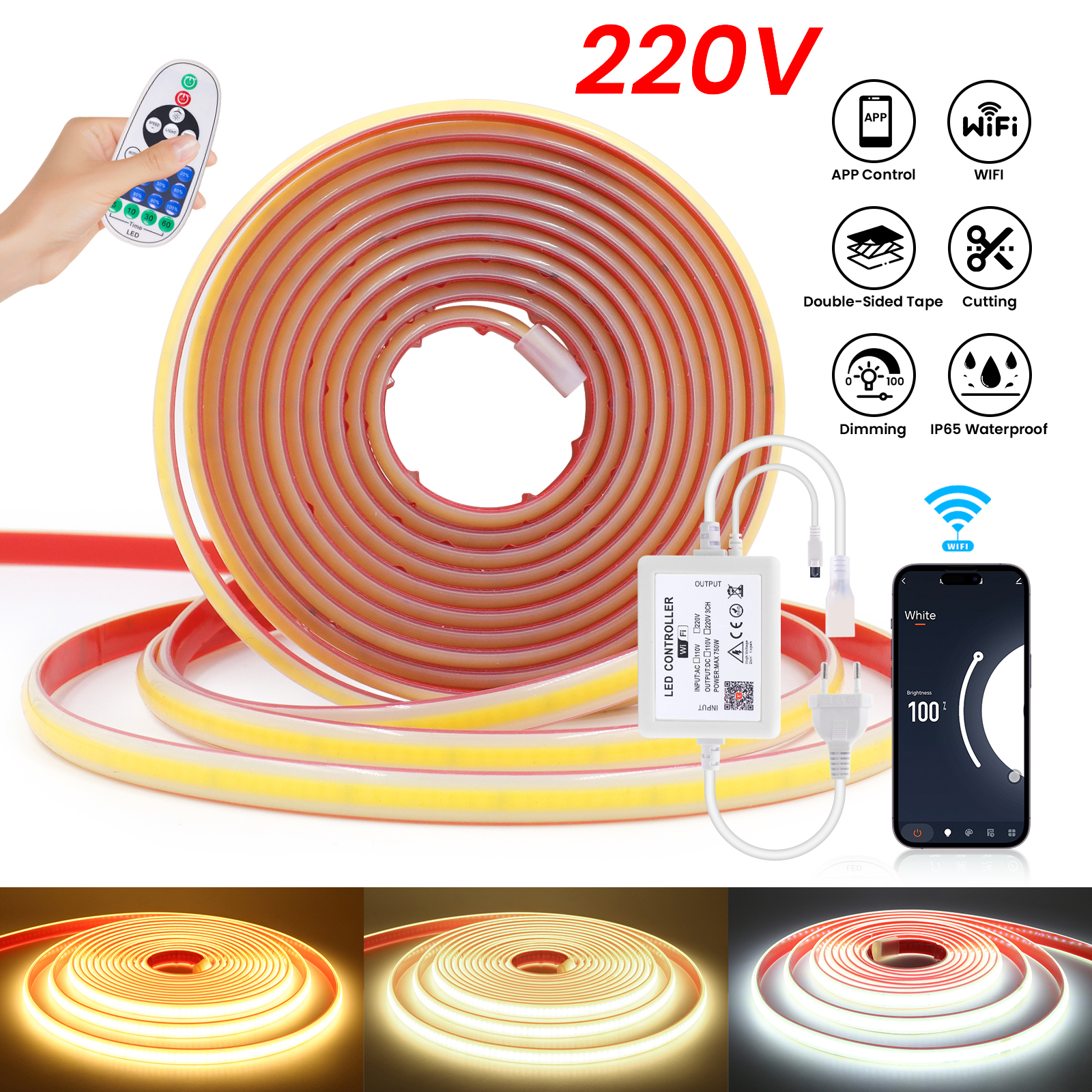 Tuya WiFi Smart Dimmable AC 22 - đánh giá và giá Smart Garden Amazon