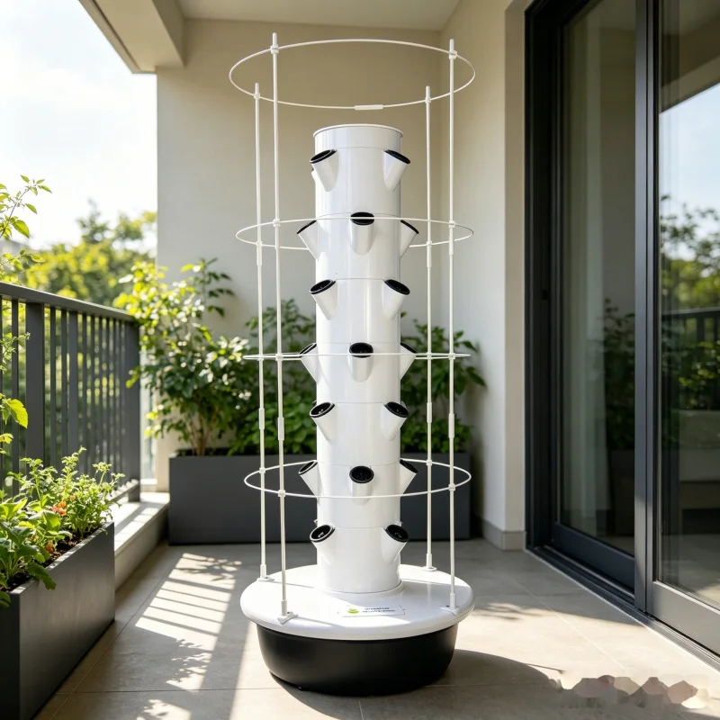 Spacetree 5 Layer Vertical Hyd - đánh giá và giá Vertical Planter Tower