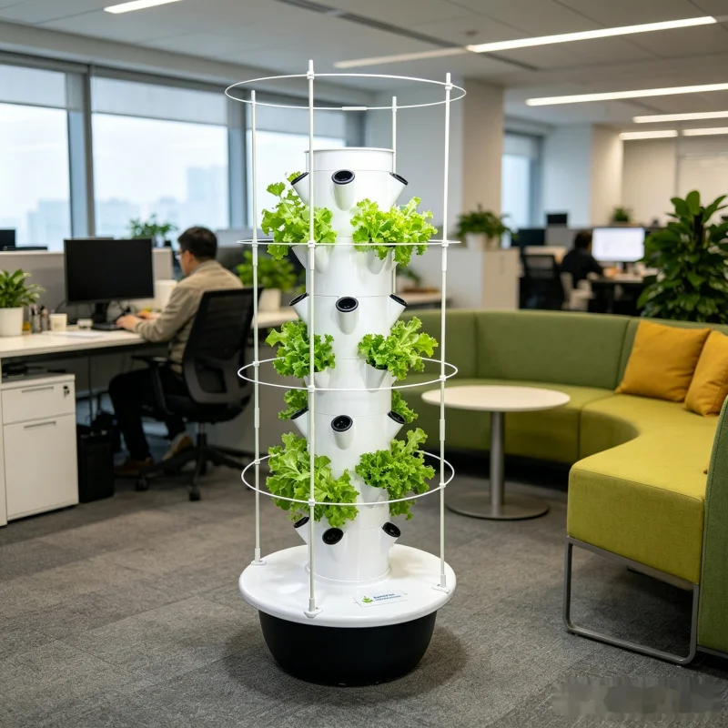 Spacetree 5 Layer Vertical Hyd - đánh giá và giá Vertical Planter Tower