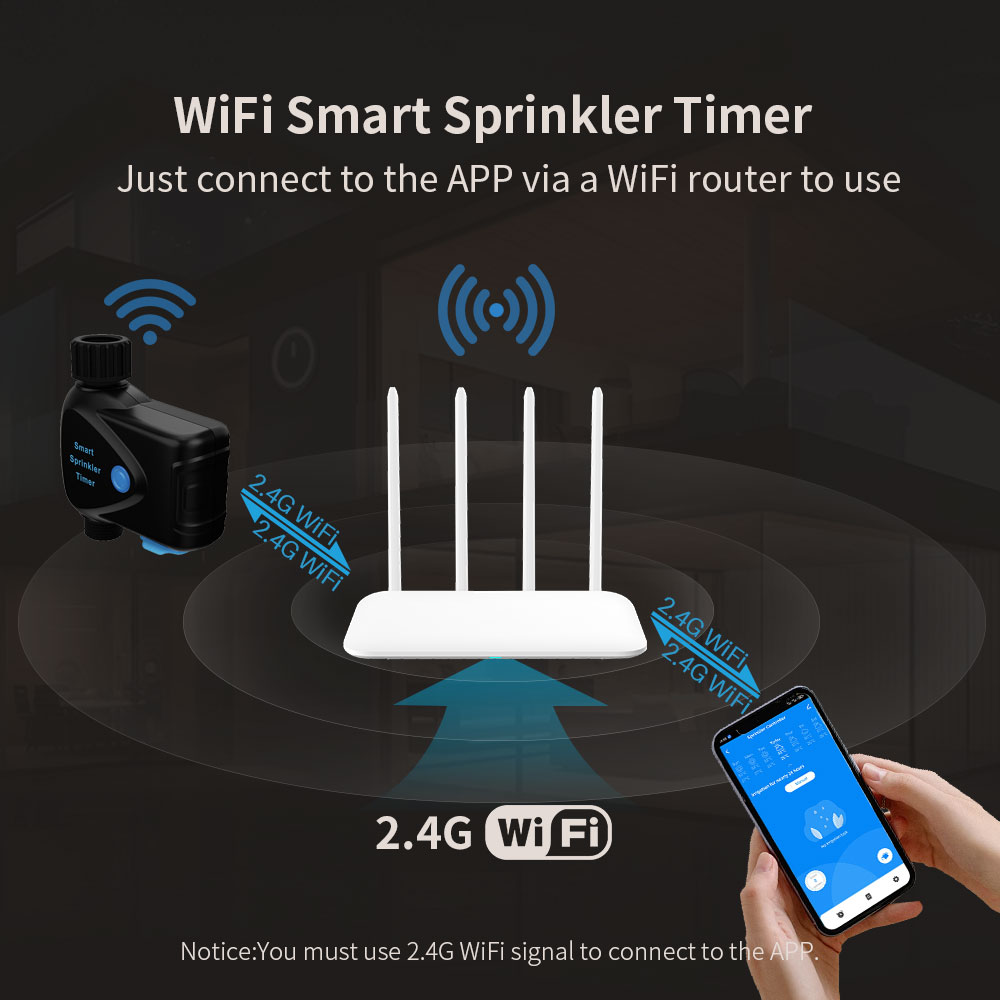 Tuya WiFi Smart Water Device w - đánh giá và giá Smart Garden Watering