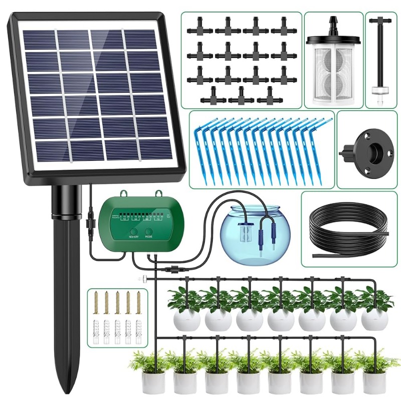 Solar Intelligent Irrigation K - đánh giá và giá Smart Garden Watering