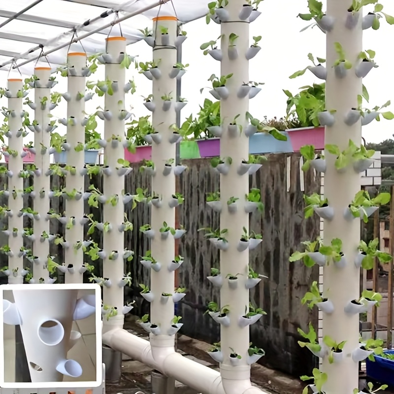 10set DIY Hydroponic Pots for  - đánh giá và giá Vertical Planter Tower