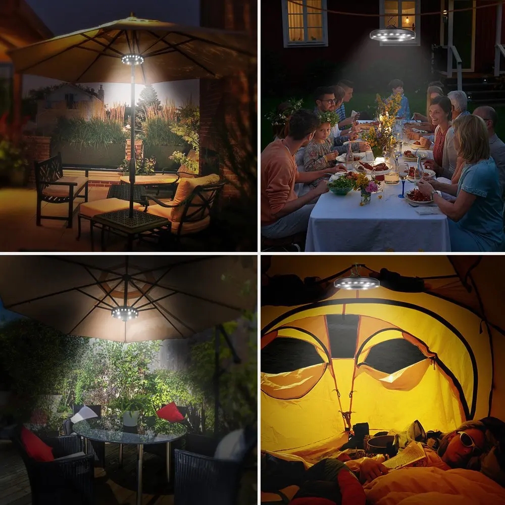28 Led Patio Umbrella Light fo - đánh giá và giá Smart Garden Umbrella
