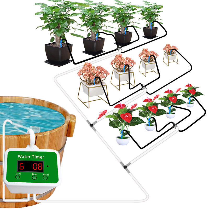 Automatic Drip Irrigation Syst - đánh giá và giá Smart Garden Plastic Cups