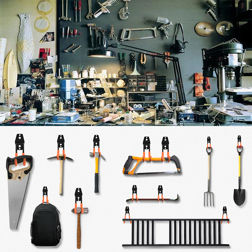 Heavy Duty Wall Mount Metal Ho - đánh giá và giá Smart Garden Storage