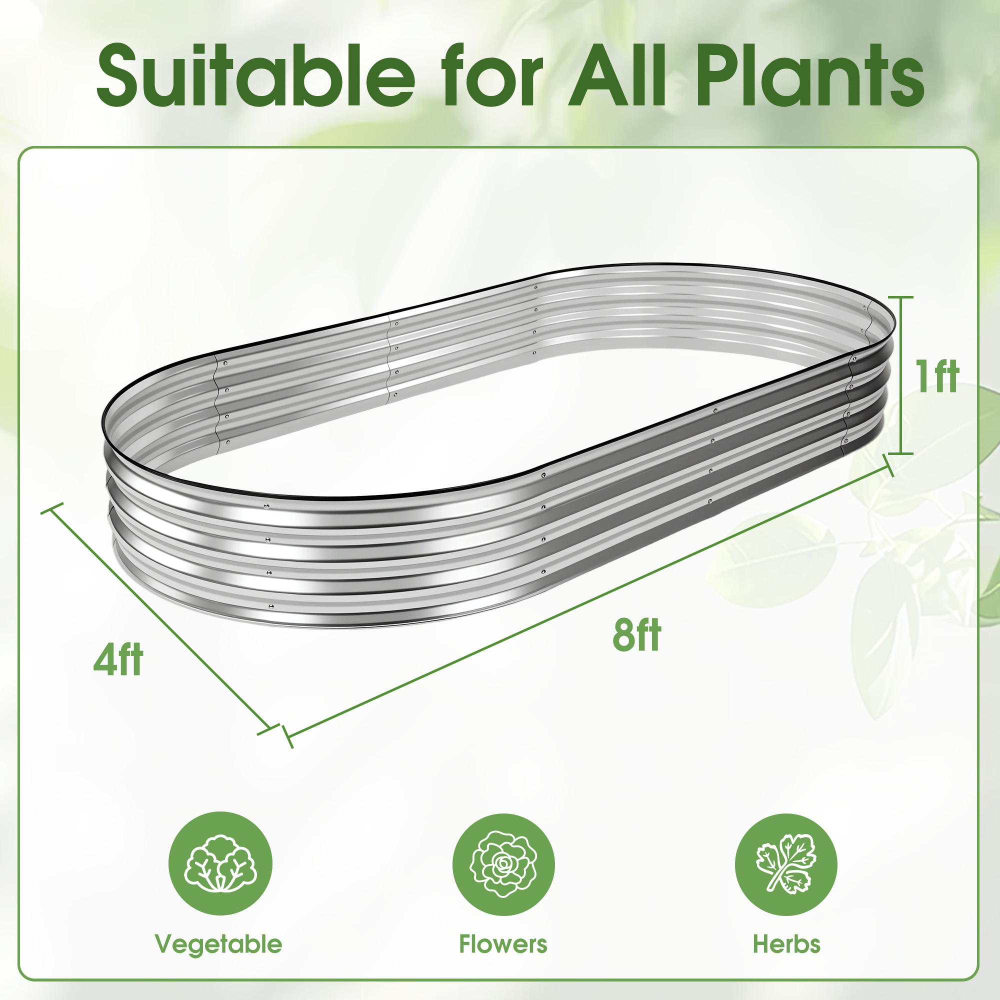 JHK 8x4x1ft Outdoor Metal Gard - đánh giá và giá Smart Garden Storage