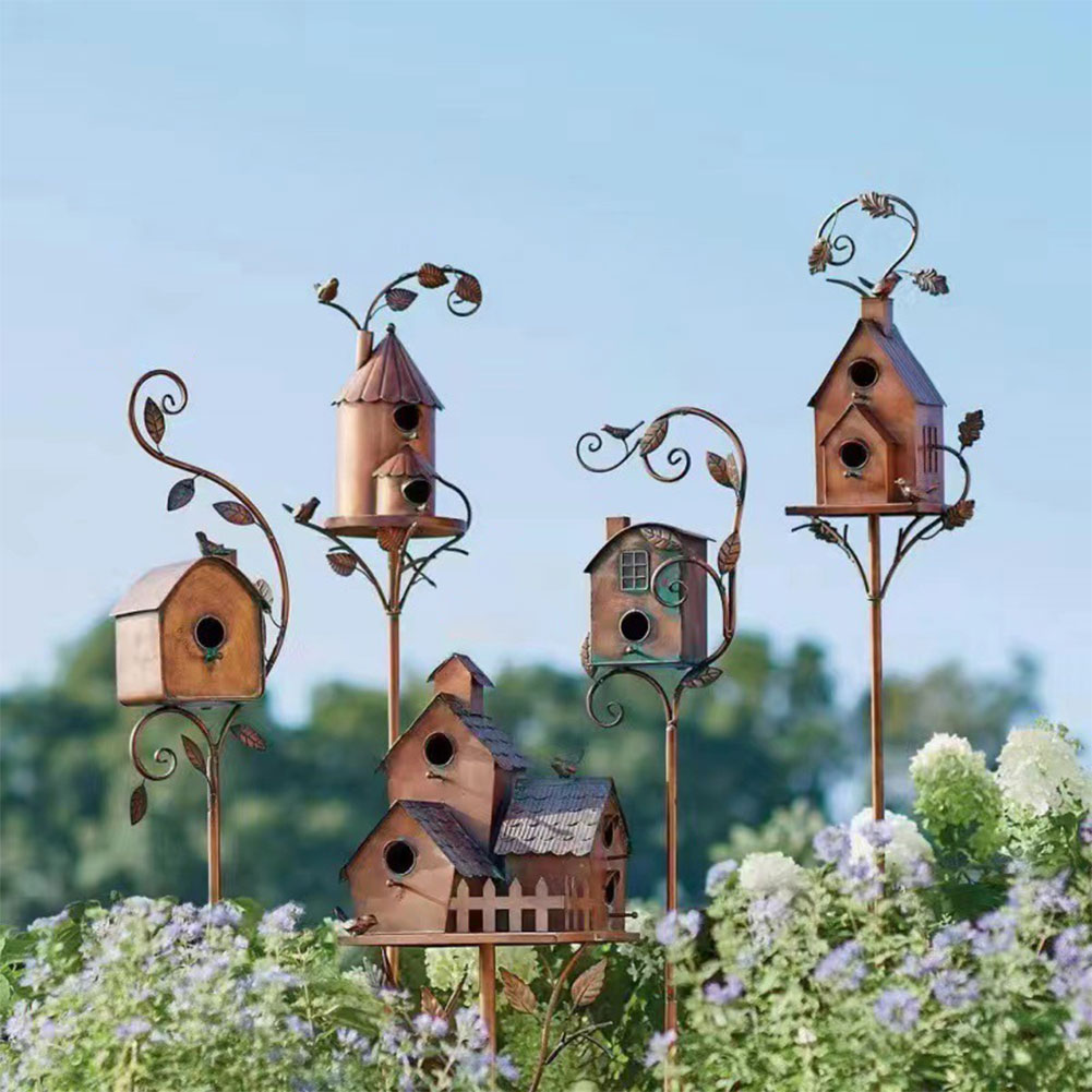 Birdhouse Garden Stakes Outdoo - đánh giá và giá Smart Garden Mini