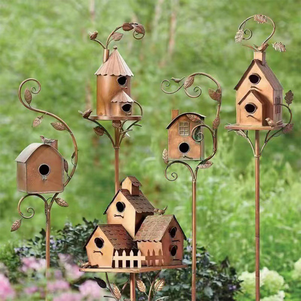 Birdhouse Garden Stakes Outdoo - đánh giá và giá Smart Garden Mini