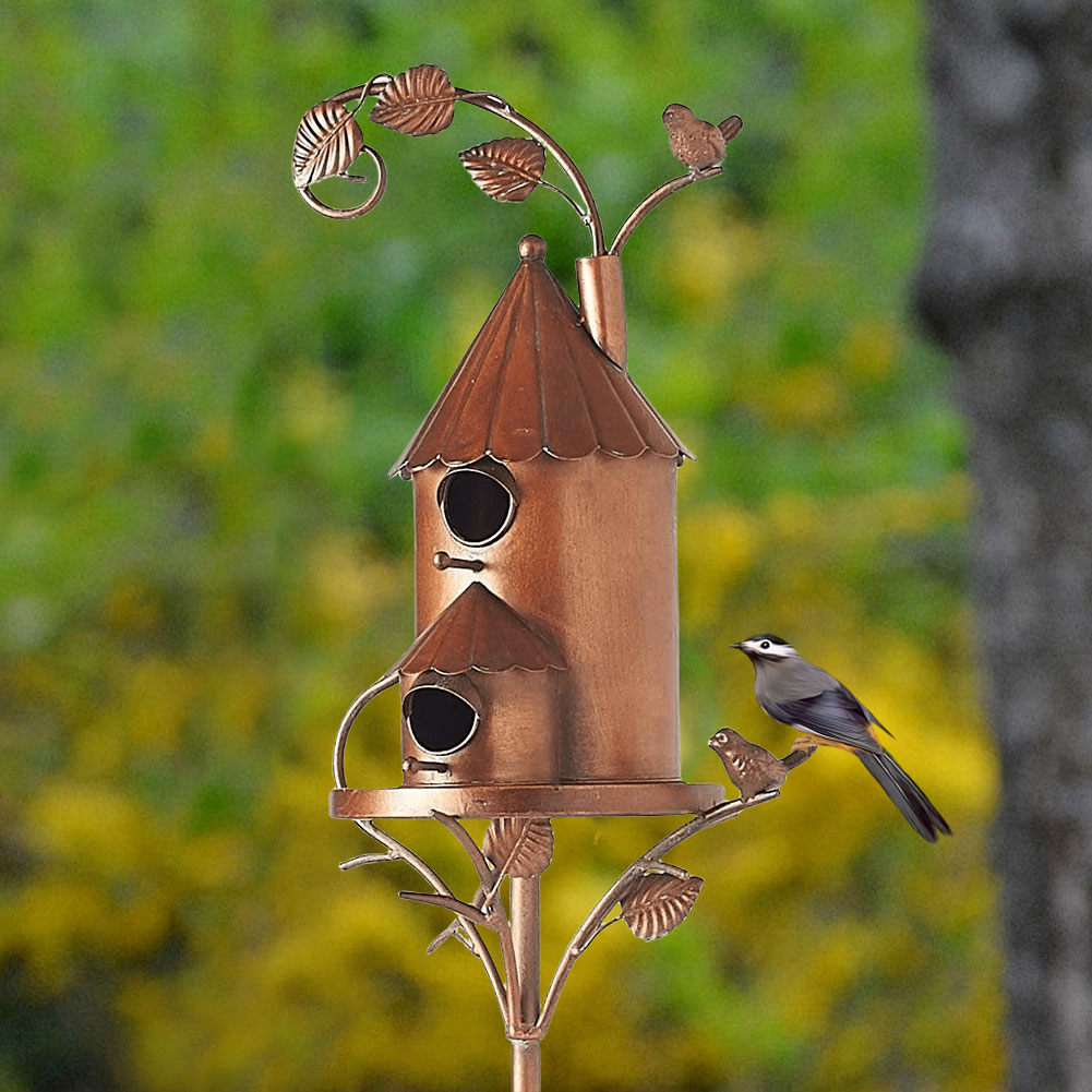 Birdhouse Garden Stakes Outdoo - đánh giá và giá Smart Garden Mini