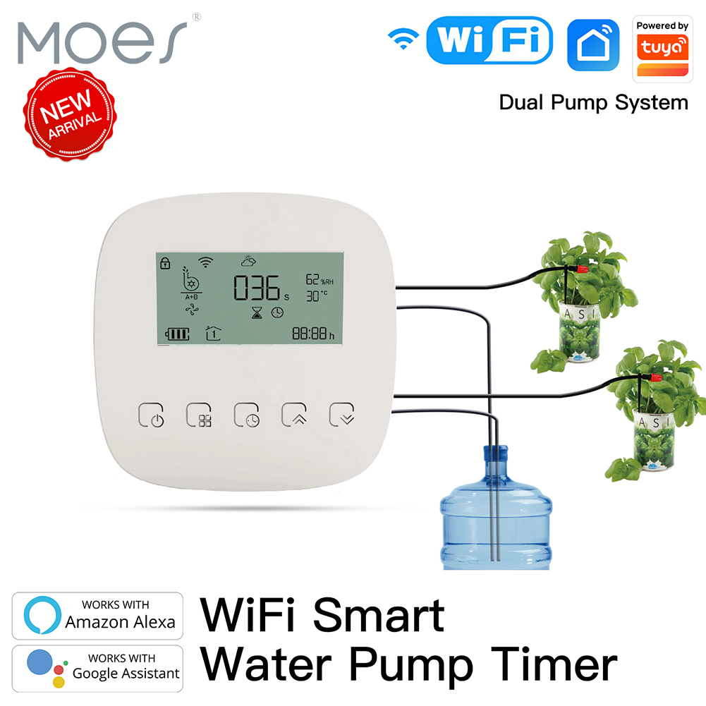 WiFi Tuya Smart Watering Machi - đánh giá và giá Smart Garden Watering