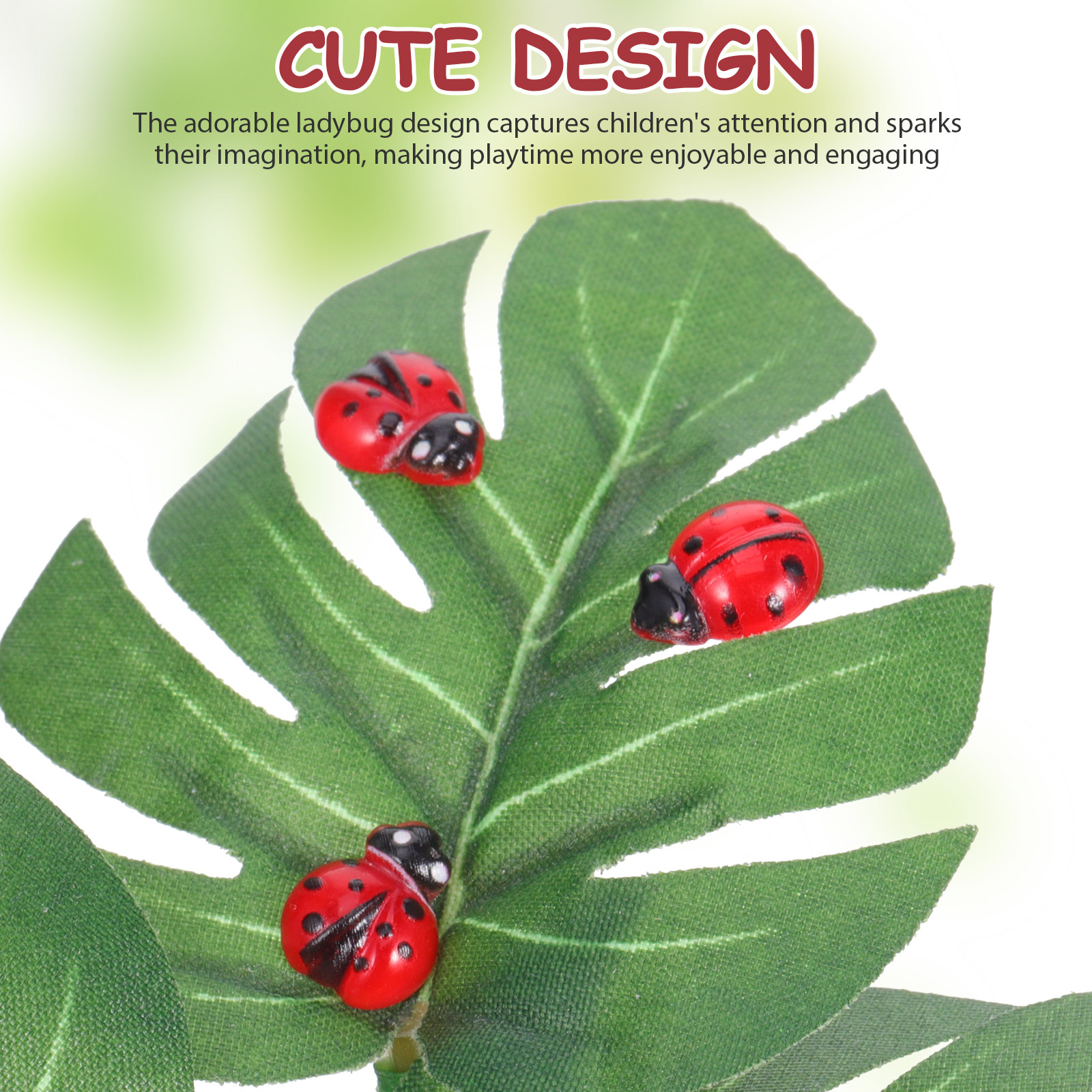 100Pcs Mini Ladybug Resin Smal - đánh giá và giá Smart Garden Mini